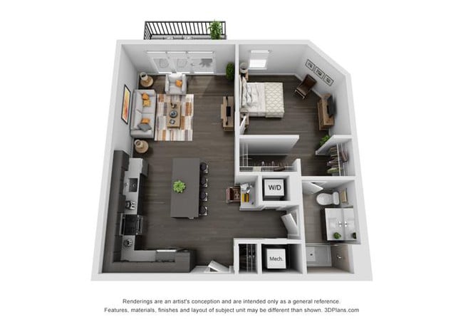 Floorplan - The Residences of Wilmette
