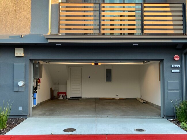 2 car garage with wifi enabled controller - 645 E Evelyn Ave