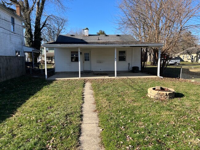 Back of house - 1317 Washington Ave