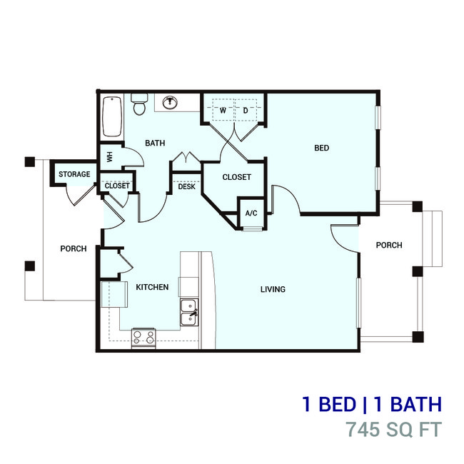 Floorplan - Edison Square - Senior 62+ Apartments