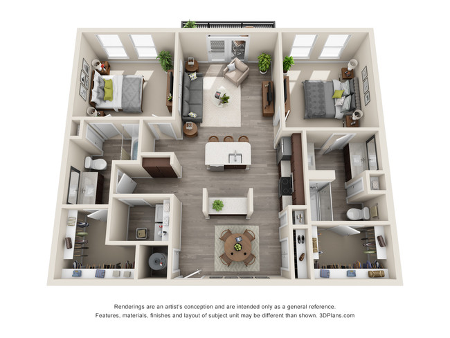 Floorplan - The Baldwin at St. Paul Square