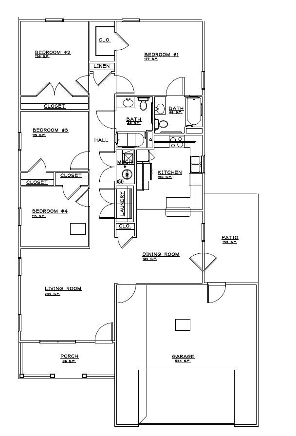 Floorplan - Monarch Greene