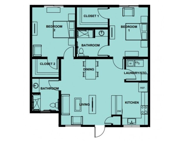 2 Bedroom - BVI-Bettys Village
