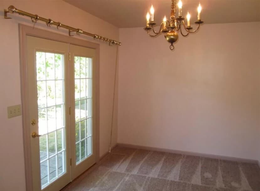 Office Leading to Patio - 213 Crescent Dr
