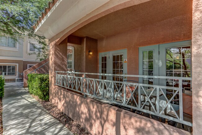 Patio with French Doors - 10525 Autumn Pine Ave