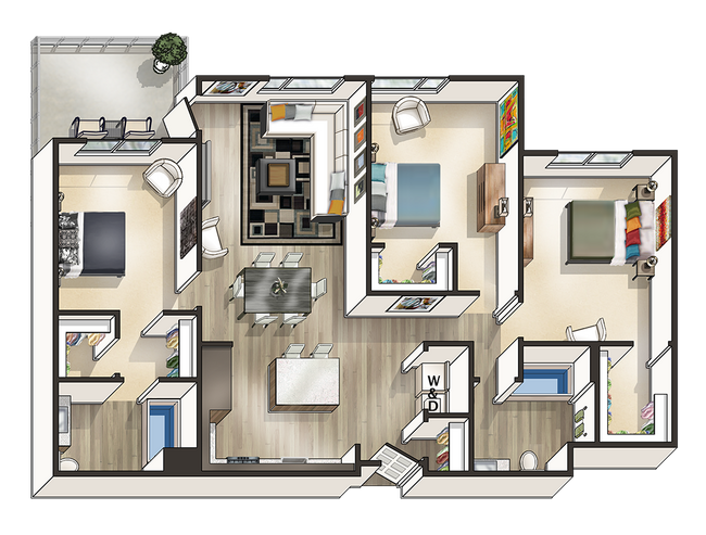 Floorplan - MODE Apartments