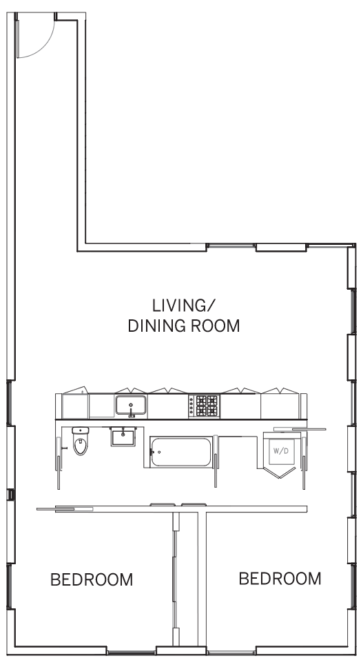 Apartment schematic - 1515 15th St