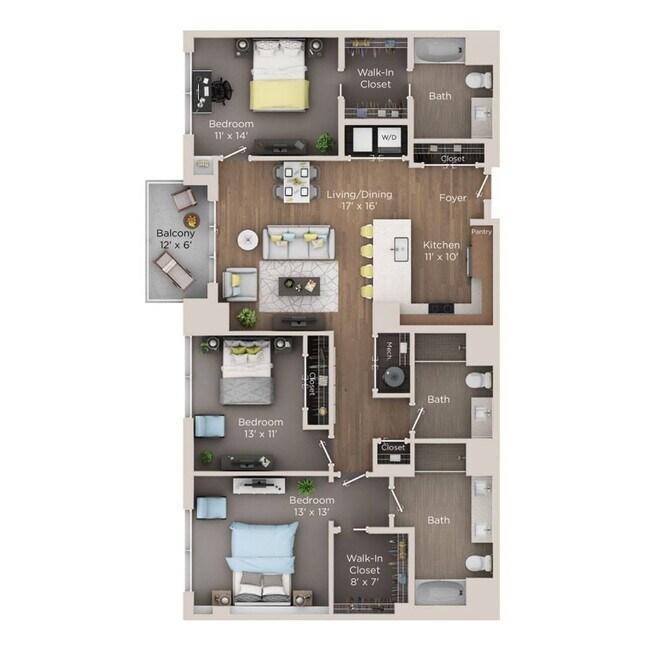 Floorplan - One University Circle