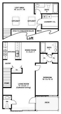 Floorplan - Brookfield Apartments