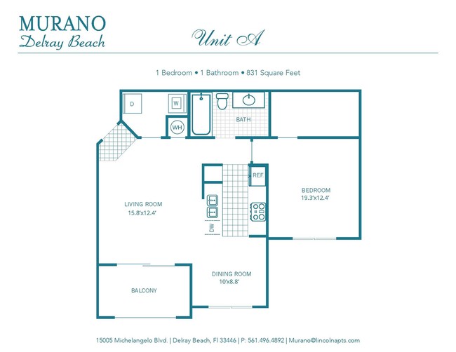 1 Bedroom - Murano Delray Beach