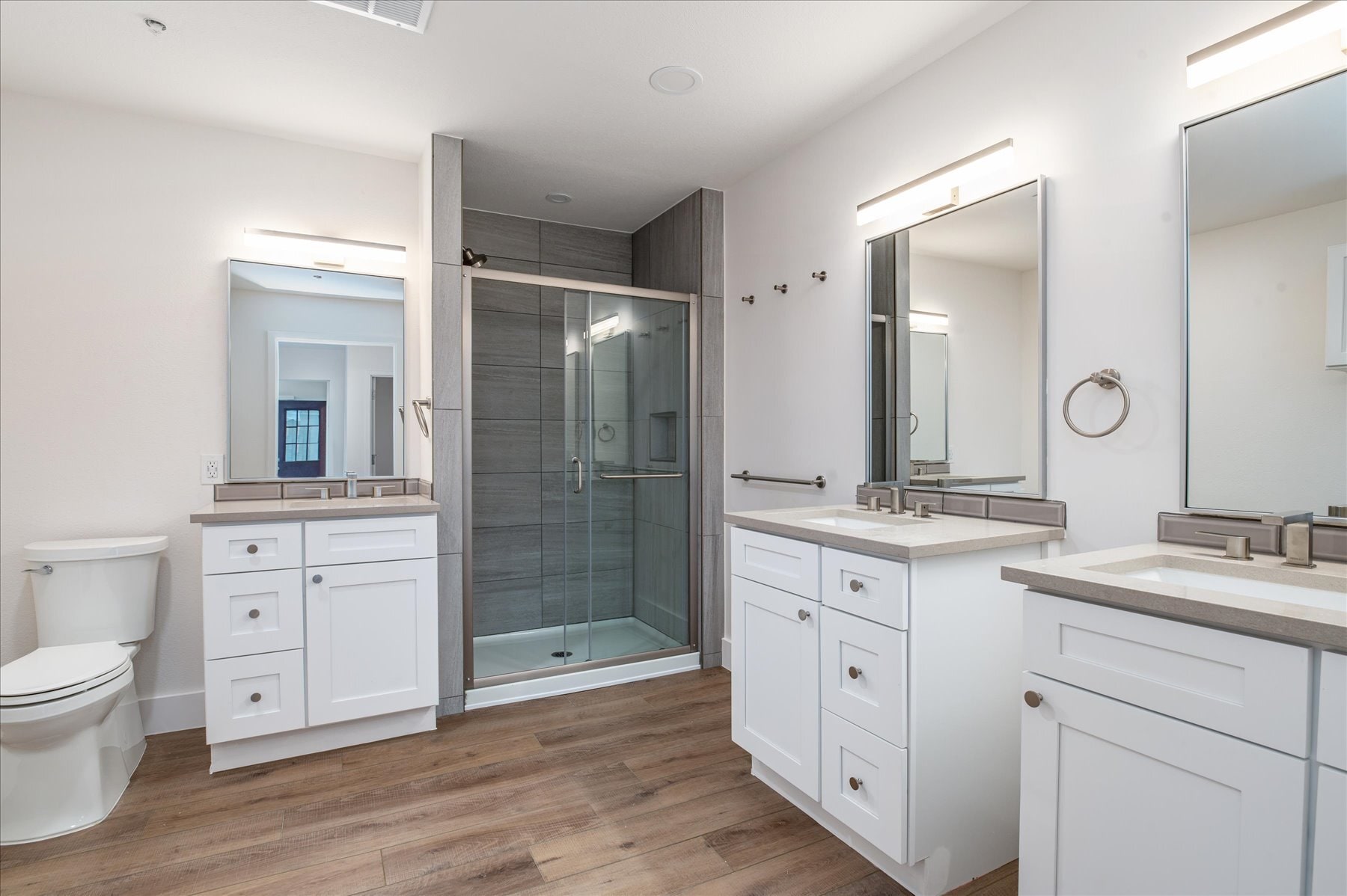 Large Bathroom with Three Separate Vanities - 1836 19th St