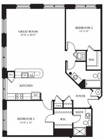 Floorplan - The River Lofts at Tobacco Row