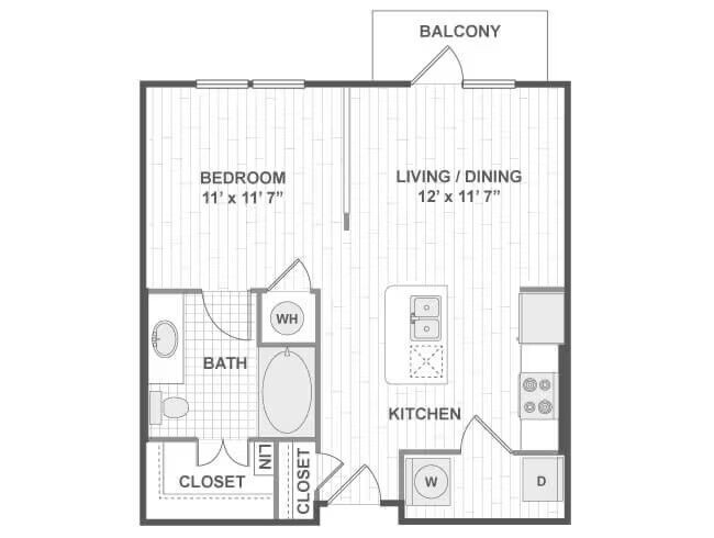 Floorplan - ALMA on Maple