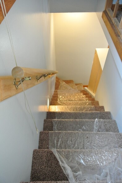 New Carpet on stairs and upper stairs bedroom. - 1104 West Taylor Street