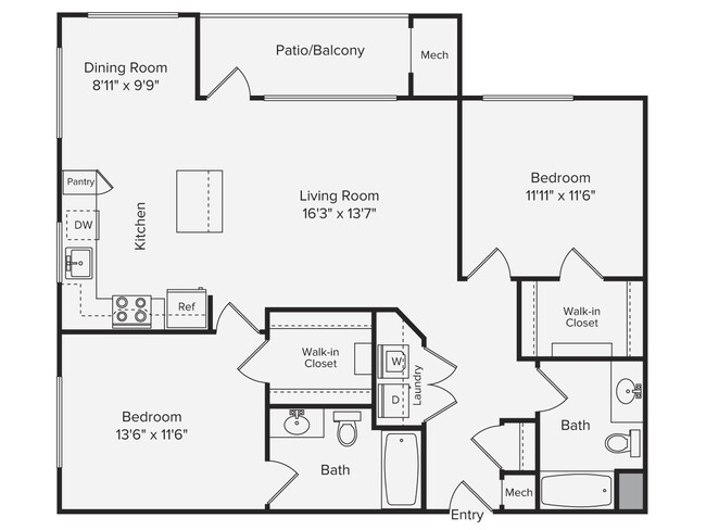 Floorplan - eaves Wilmington and Wilmington West