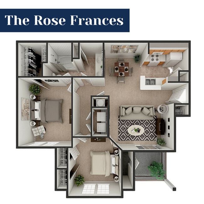 Floorplan - Beaumont Farms Apartments