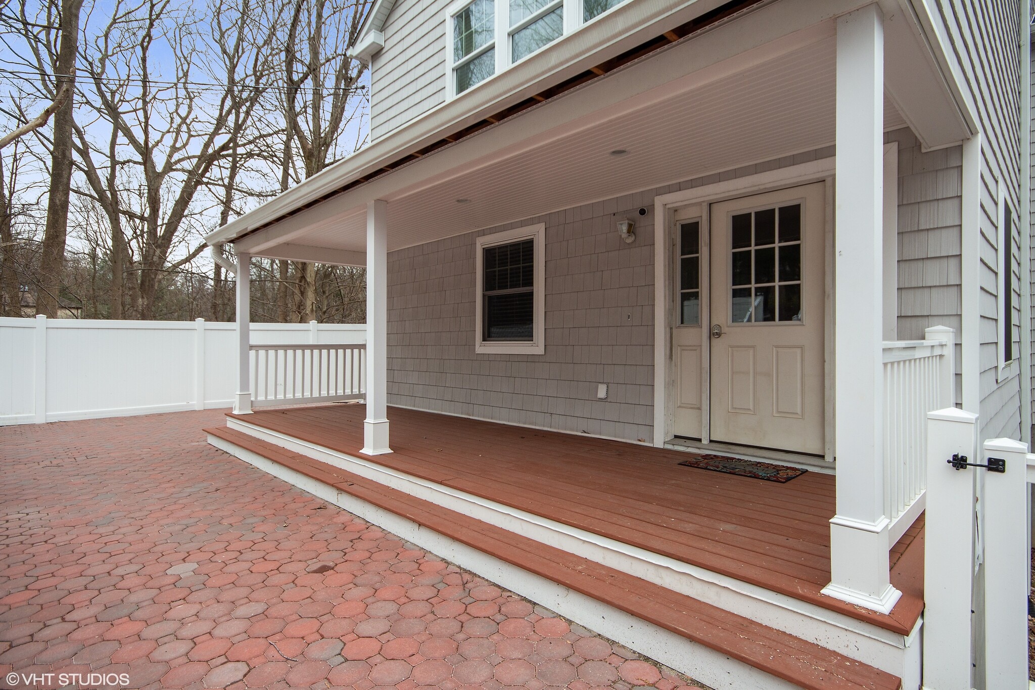 front entrance patio - 275 croton dam road