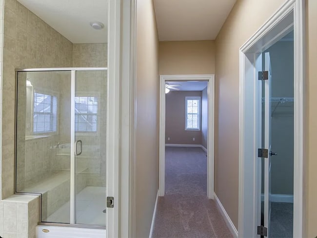 entry to master bath, closet and bedroom - 4223 Tuller Ridge Dr