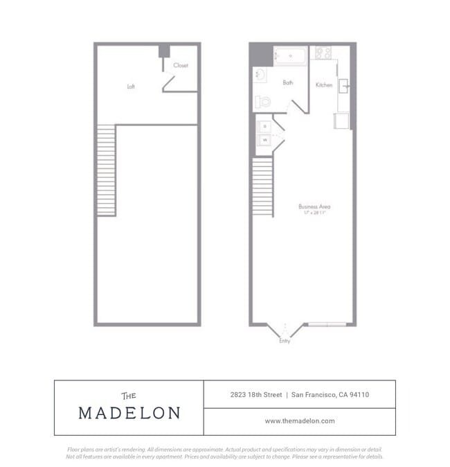 Floorplan - The Madelon