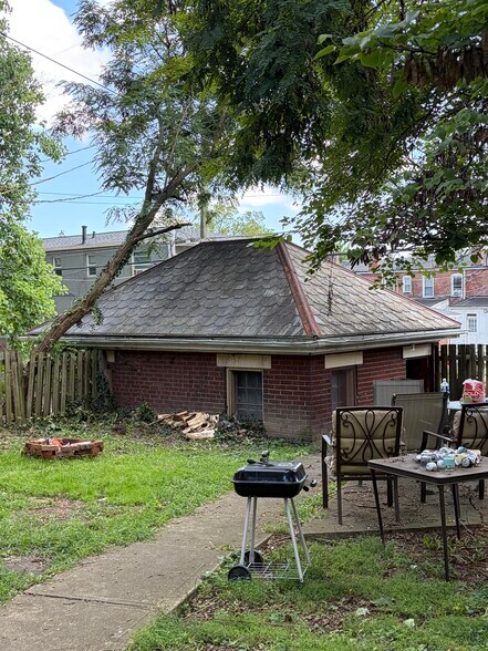Back yard - 77 E Northwood Ave