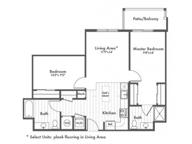 B4 Two Bedroom - Modera 44