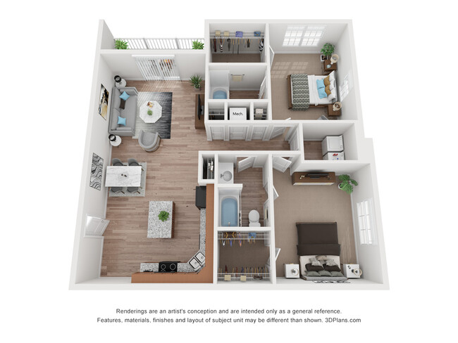 Floorplan - Meadowridge Apartments