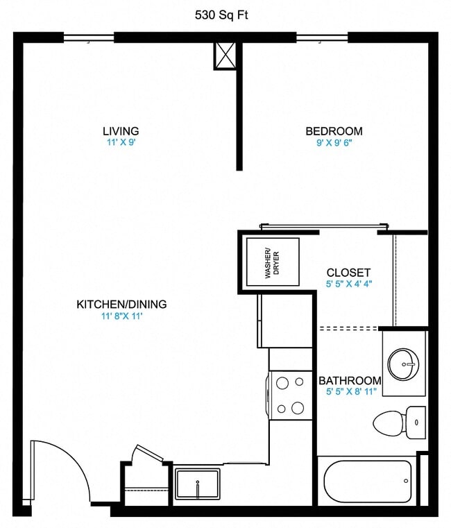 Floorplan - Trillium Apartments