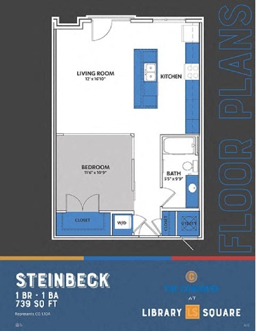 Floorplan - The Congress at Library Square