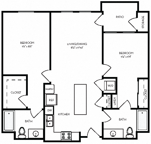 Floorplan - Villas on the Boulevard