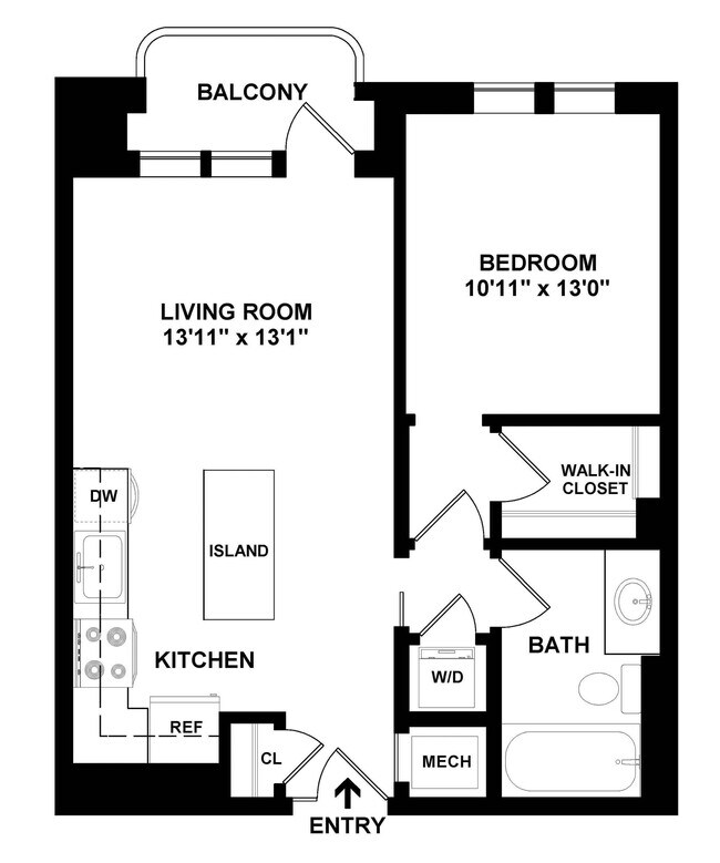Floorplan - The Woodley