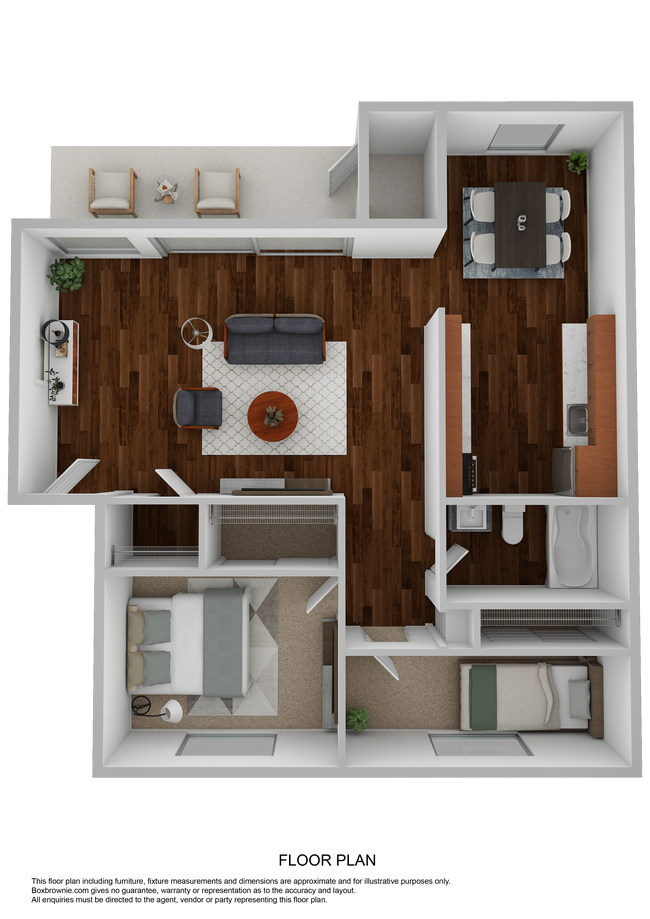 Floorplan - Villas at Bridge Creek