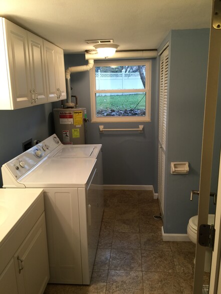 Utility room and half bath - 304 Emily Cir