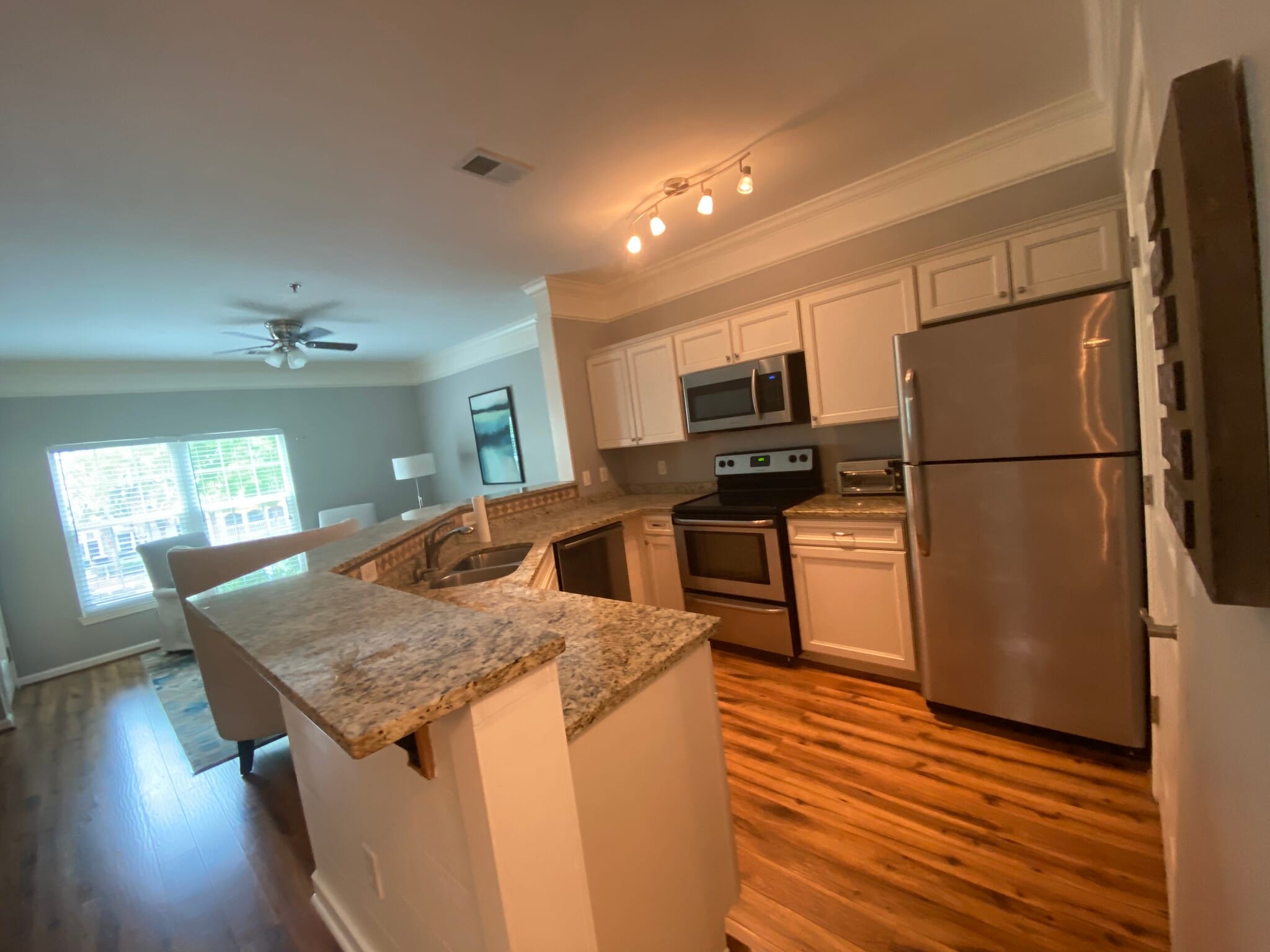 View of the kitchen from the entrance - 1523 Telfair Way