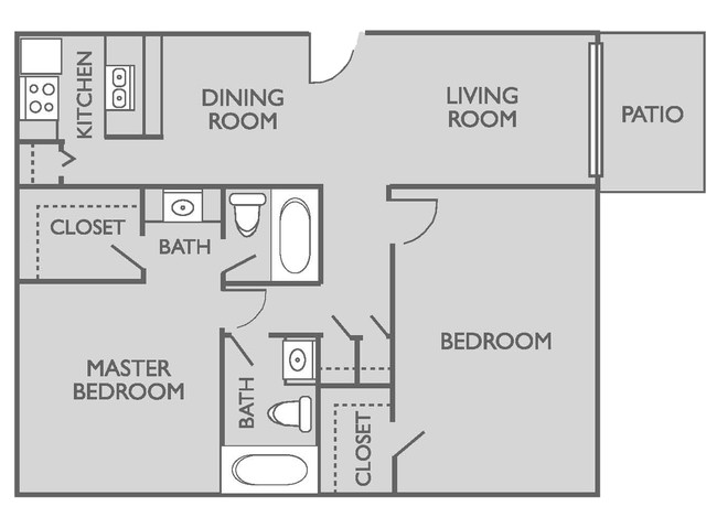 Floorplan - Northwood Village Apartments