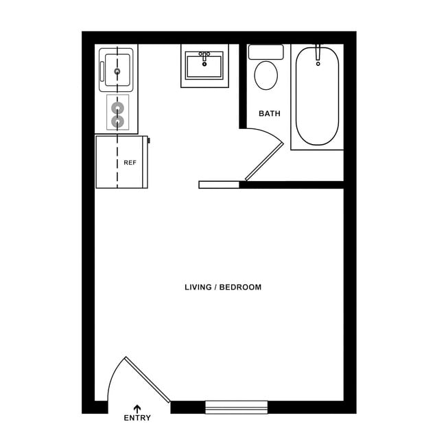 Floorplan - Flats at Market Street