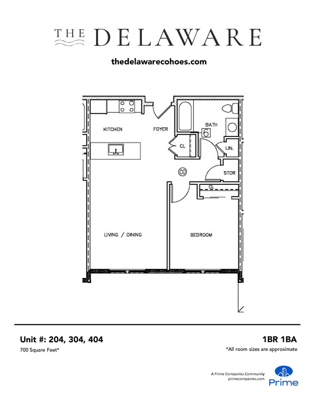 Floorplan - The Delaware