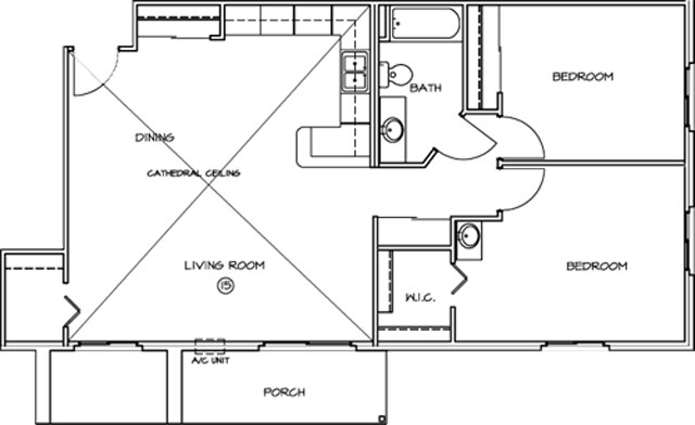 2BR/1BA - Manawa Estates