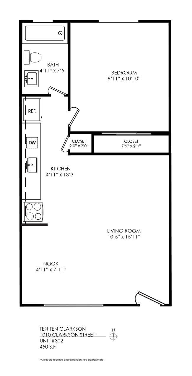 Floorplan - Ten Ten Clarkson