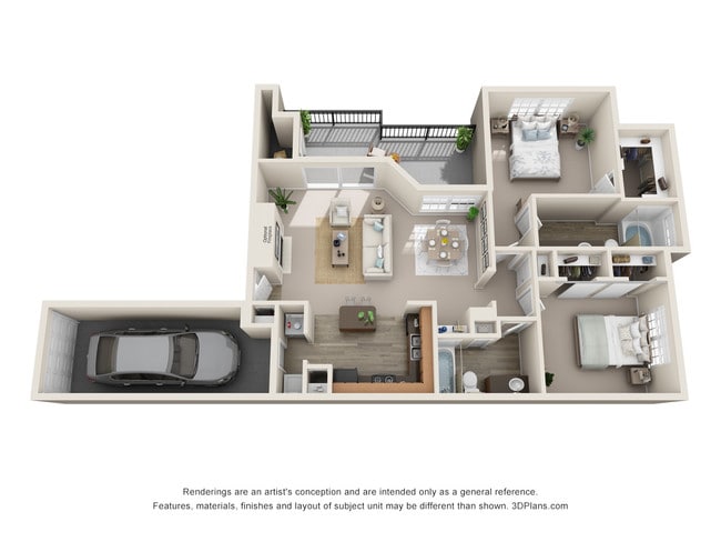 Floorplan - TalaVera Apartments