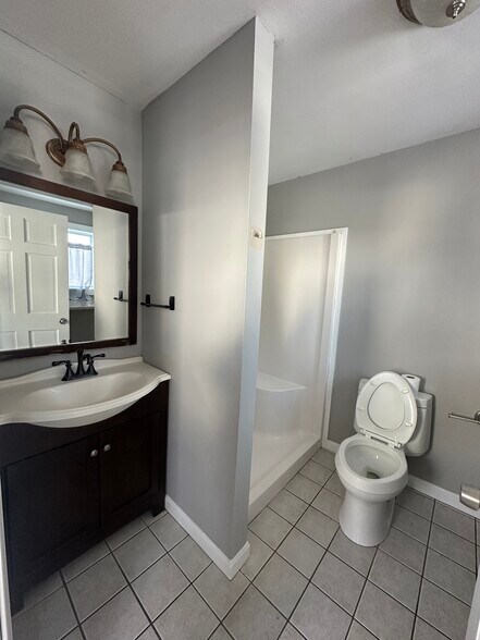 Downstairs bathroom - 179 Maple Ave