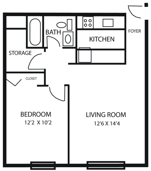 One Bed - Woodview Terrace