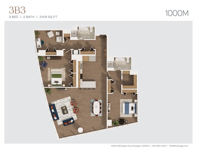 Floorplan - 1000M