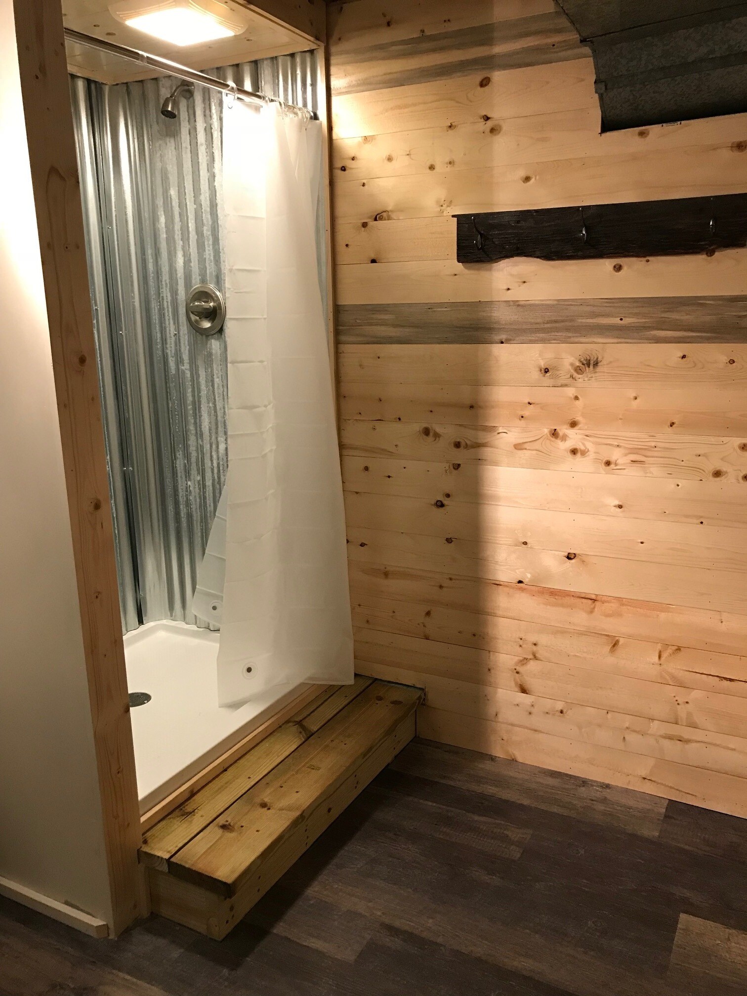 full bath #3 in basement - 9044 Rhode Island Ave