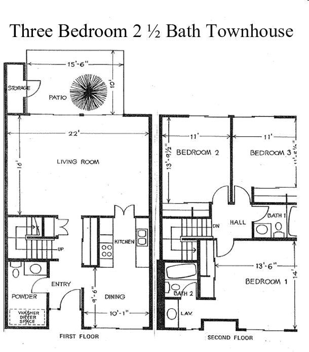 Plan G - St. Charles Oaks Apartments