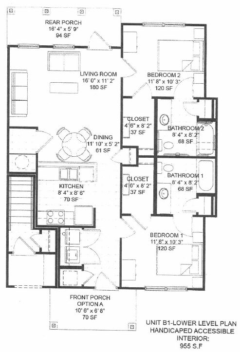 2 Bedroom - Marne Point Apartments