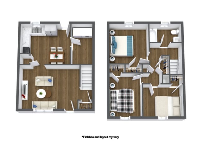 Floorplan - 1601 West Townhomes