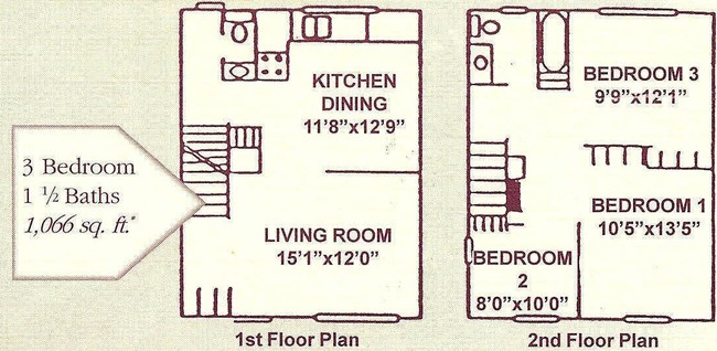 3BR/1.5BA - Village Townhouses Cooperative