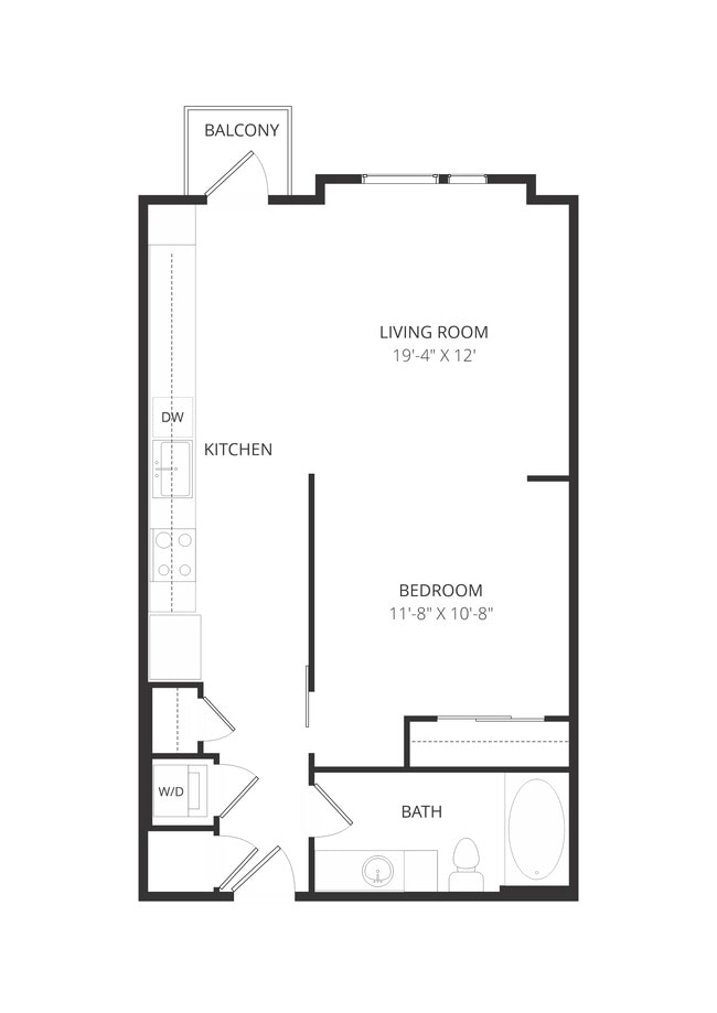 Floorplan - Lofts at Watters Creek Apartments
