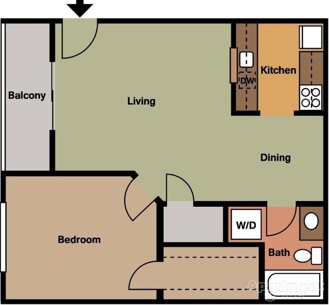 Village Square Apartment 1940 South Elmira Ave Russellville AR 72802