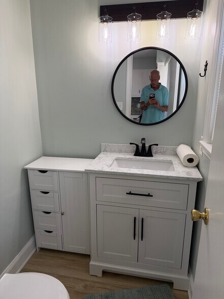 Downstairs bathroom - 7603 Porcher Dr